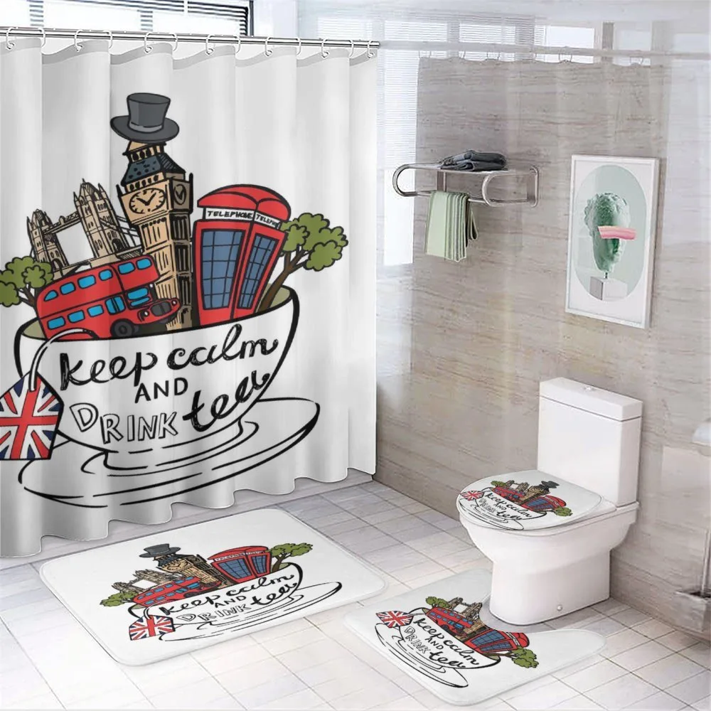 British Cultures — 4-Piece Bathroom Set preview