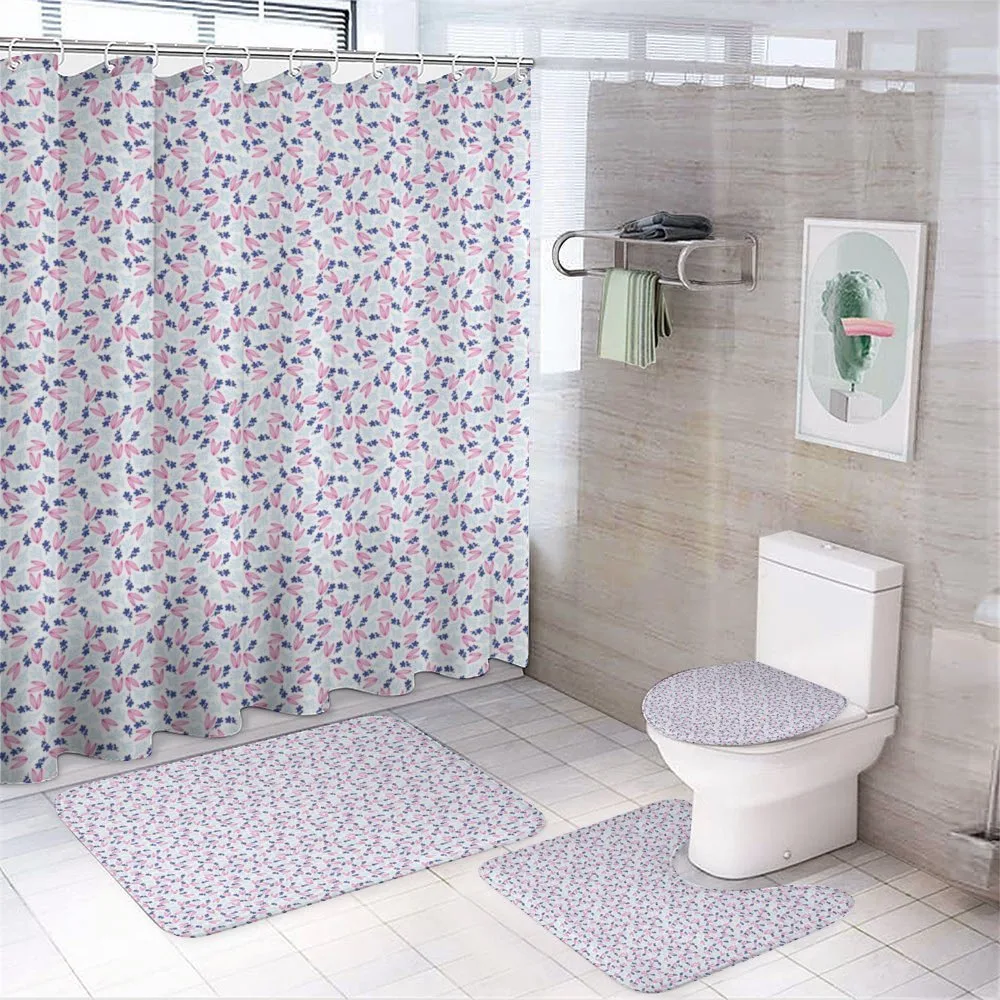 Creative Leaf and Petal — 4-Piece Bathroom Set preview