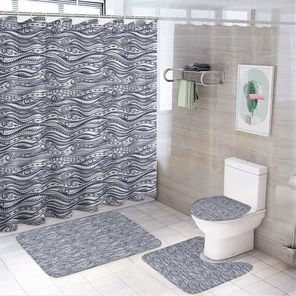 Vintage Lines — 4-Piece Bathroom Set preview
