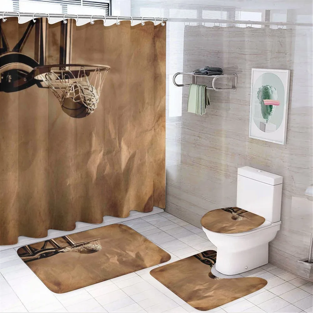 Ball in Net Scoring — 4-Piece Bathroom Set preview