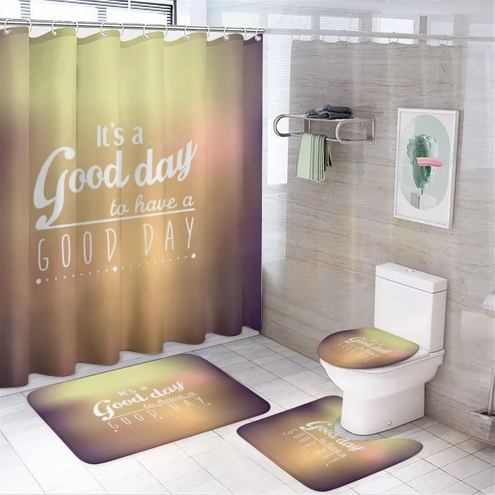 Day Words — 4-Piece Bathroom Set preview