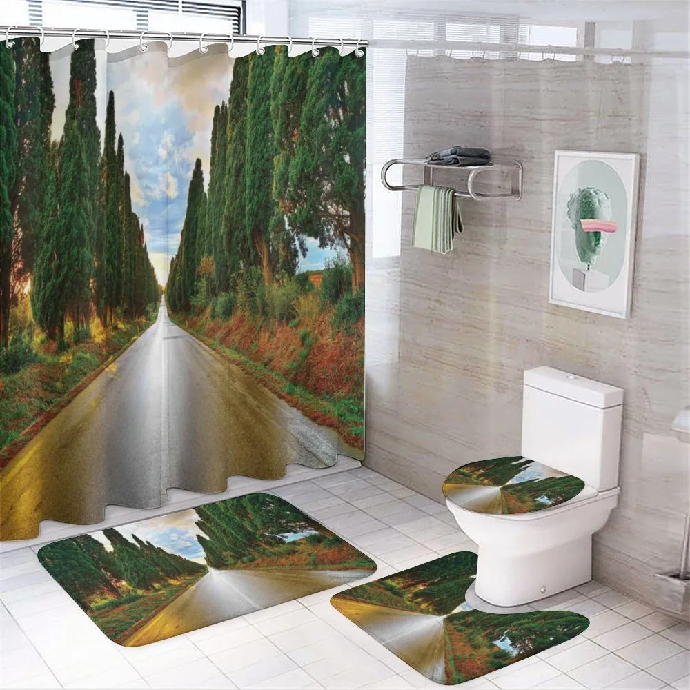 Europe Country Village 4-Piece Bathroom Set product video