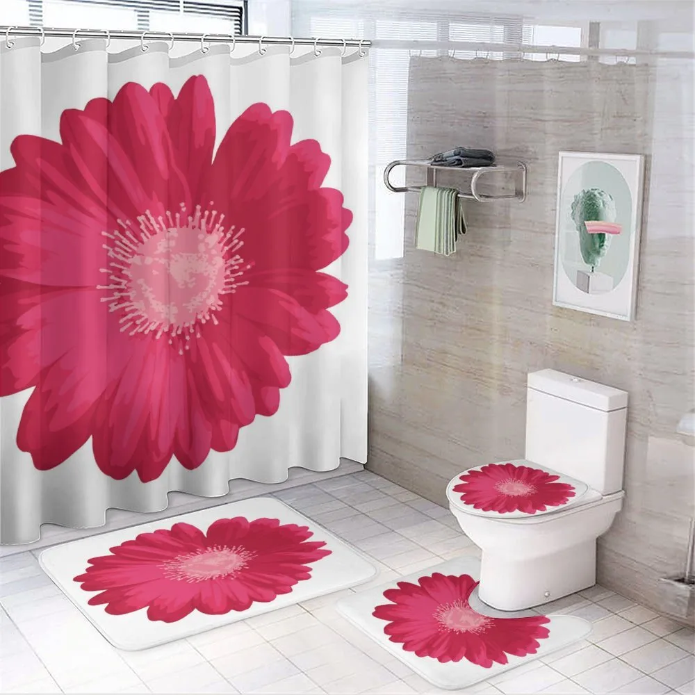 Close up Flower — 4-Piece Bathroom Set preview