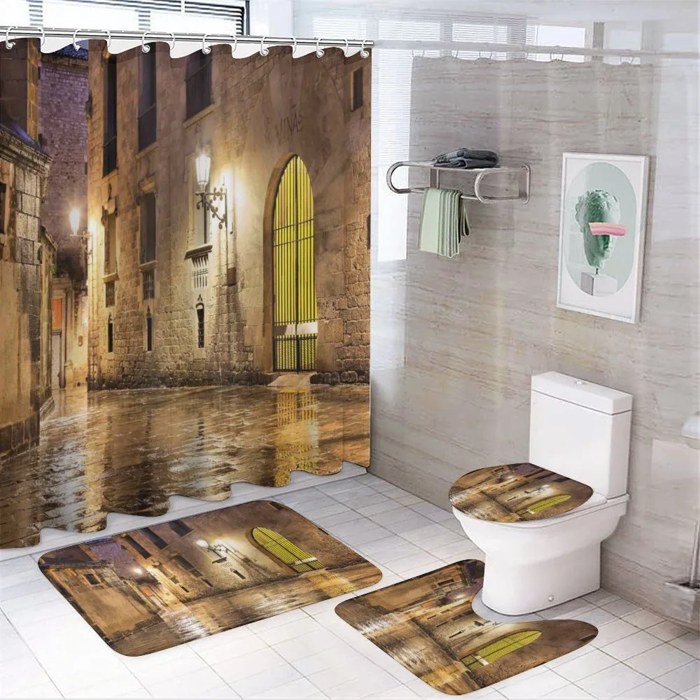 Gothic Stones — 4-Piece Bathroom Set preview