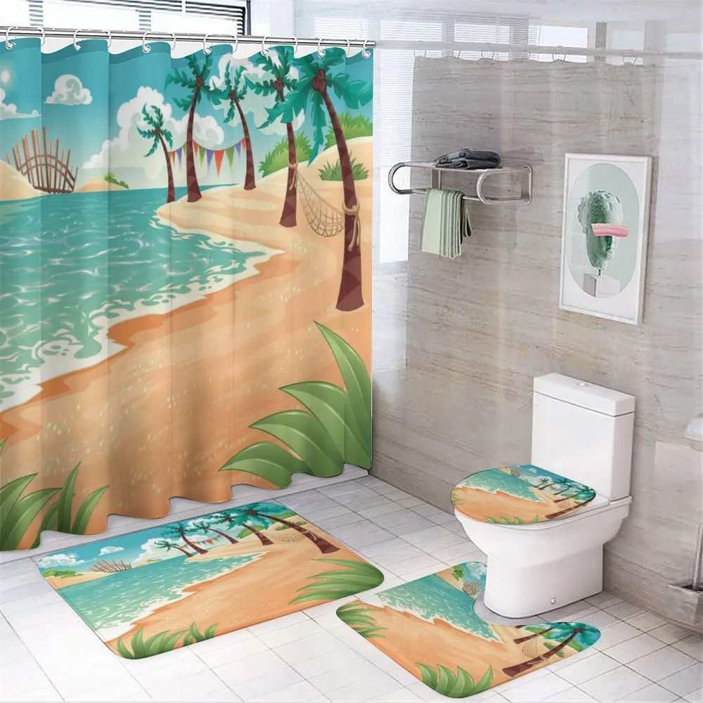 Nursery Summer Vacation — 4-Piece Bathroom Set preview