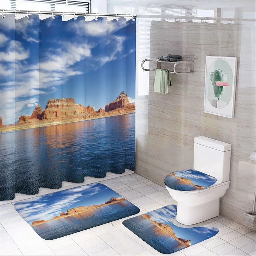 Lake Powell Rock Formations — 4-Piece Bathroom Set preview