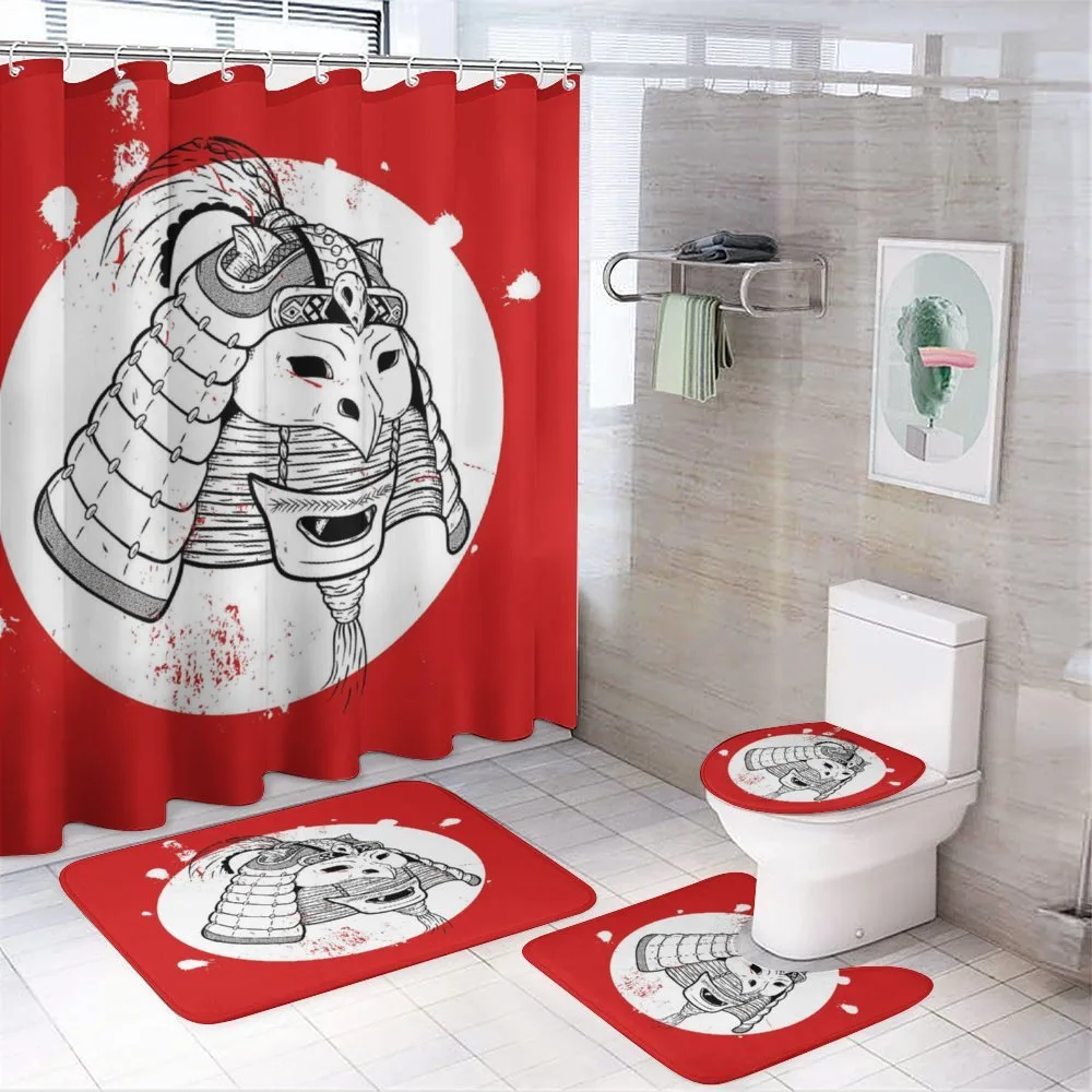 Mask 4-Piece Bathroom Set product video