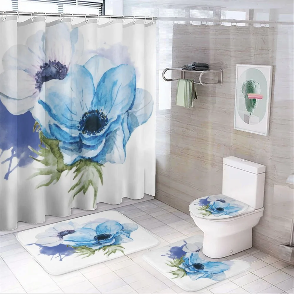 Rustic Blossoms 4-Piece Bathroom Set product video