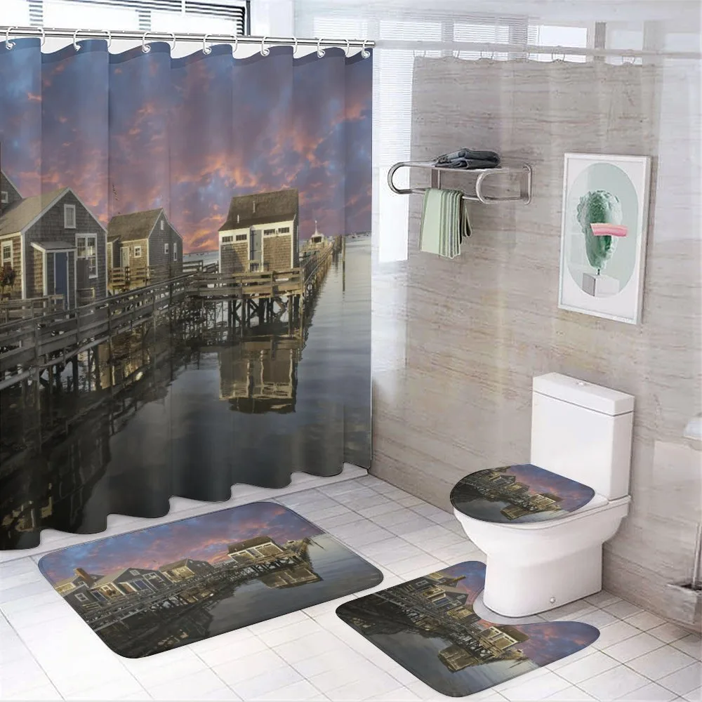 Sunset Nantucket — 4-Piece Bathroom Set preview
