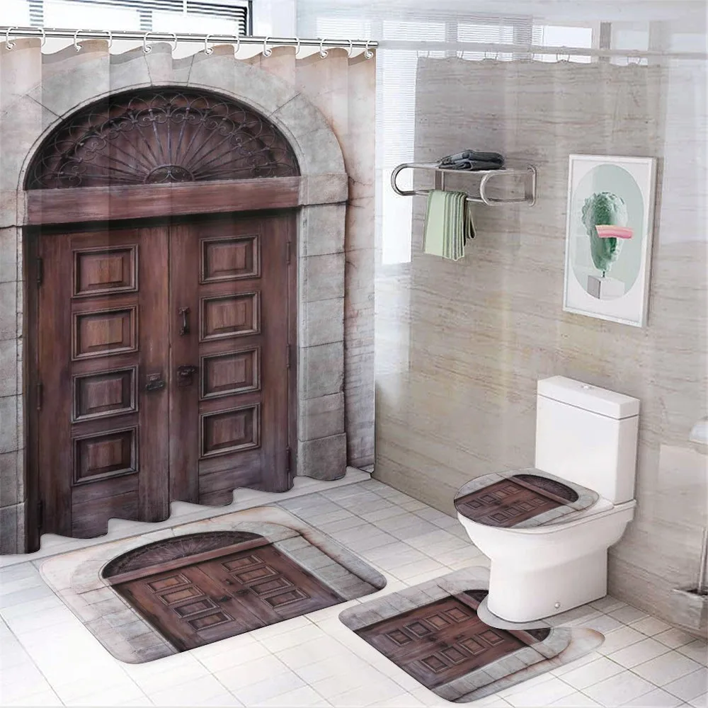 Arched Venetian Door — 4-Piece Bathroom Set preview