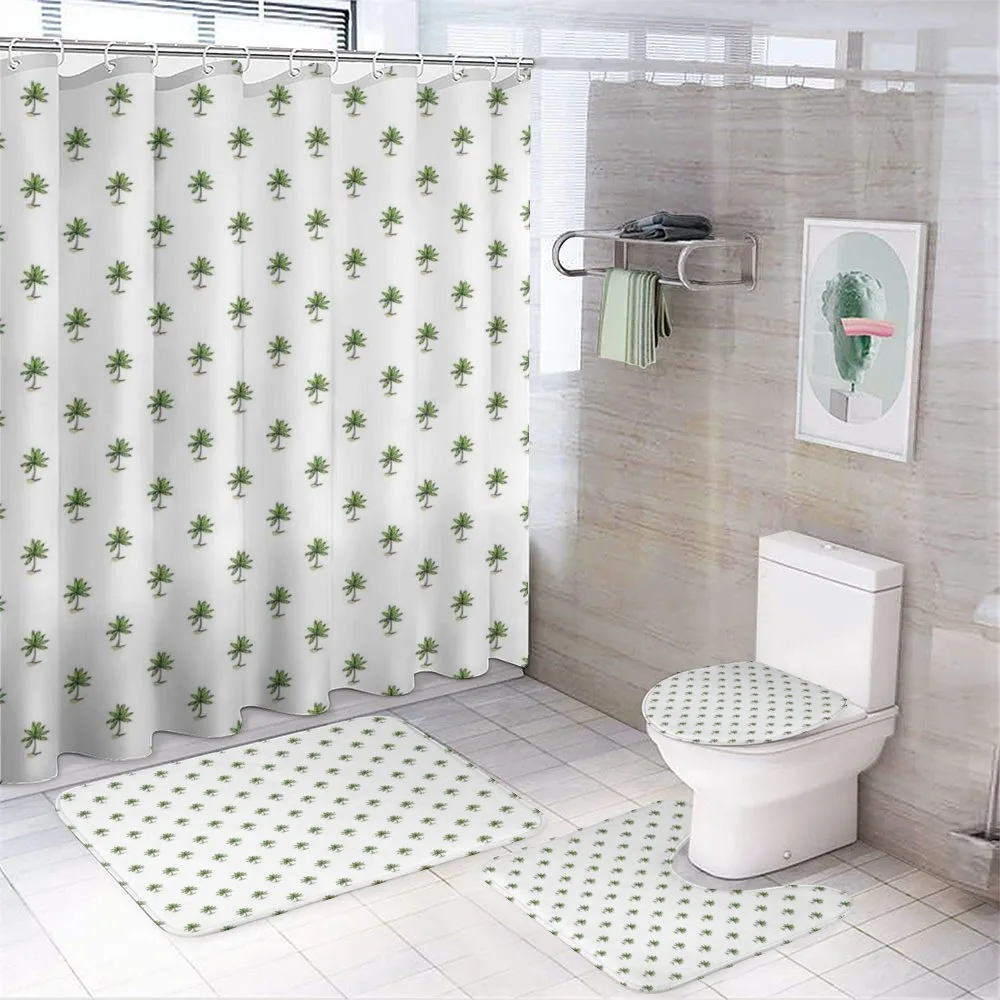 Hawaiian Island Forest — 4-Piece Bathroom Set preview