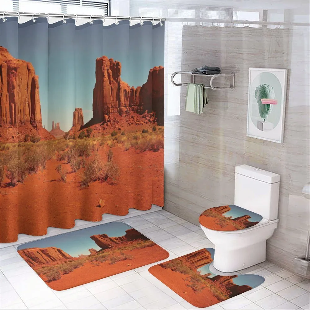 Hot Day Monument Valley 4-Piece Bathroom Set product video