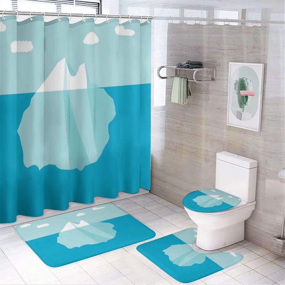 Icy Rock with Tip Above — 4-Piece Bathroom Set preview