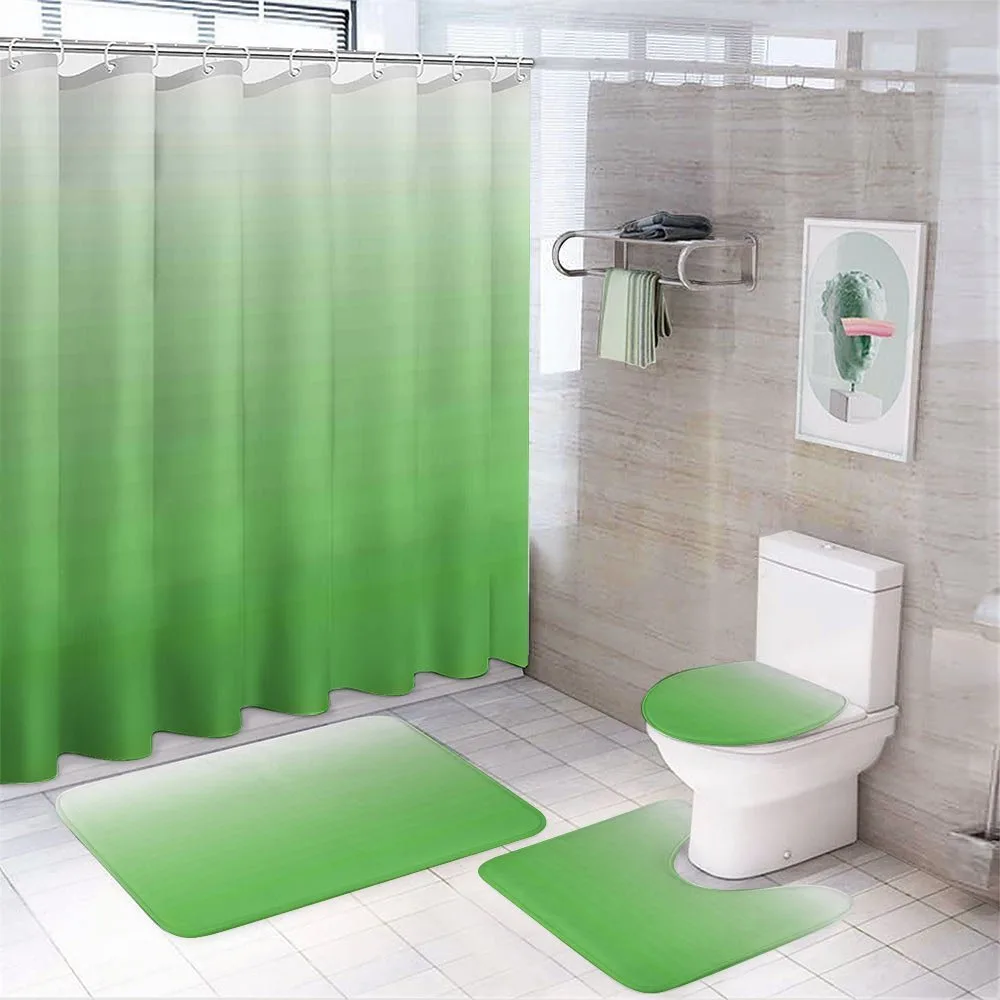 Vivid Grass — 4-Piece Bathroom Set preview