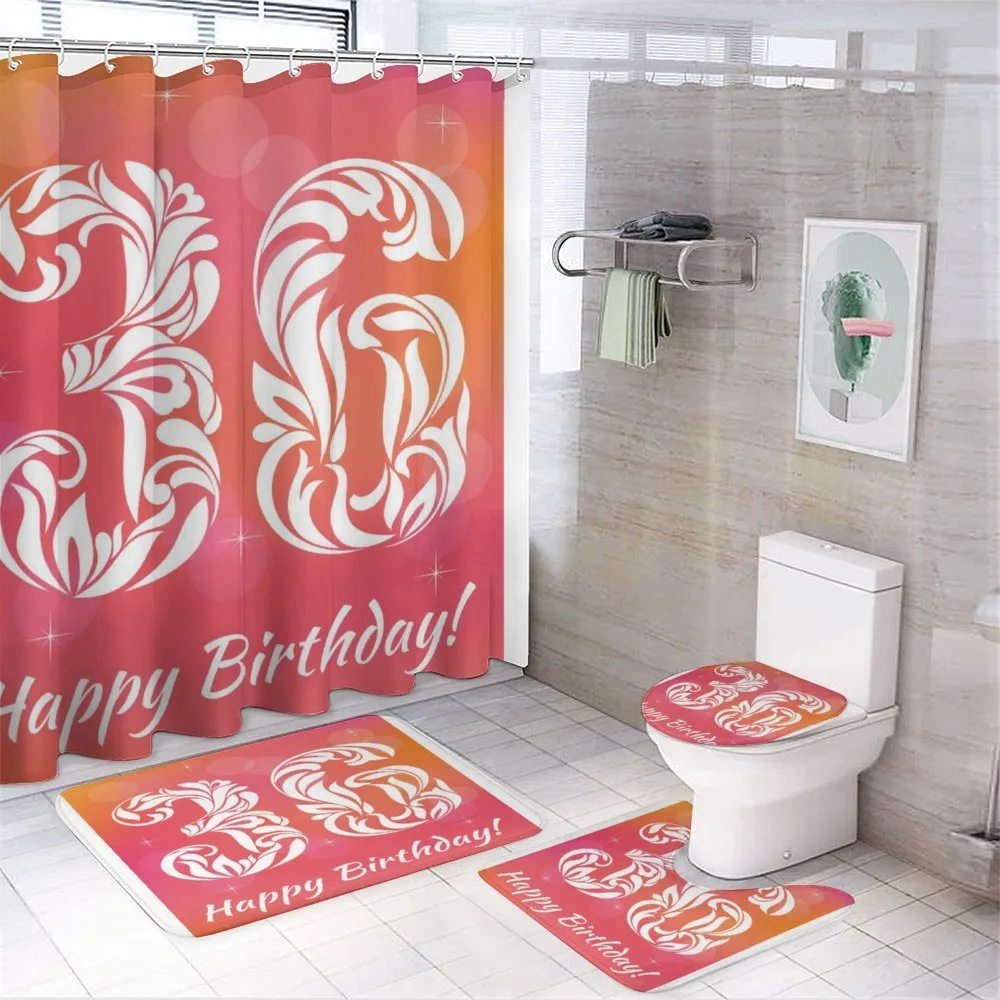 36 in Flowers — 4-Piece Bathroom Set preview