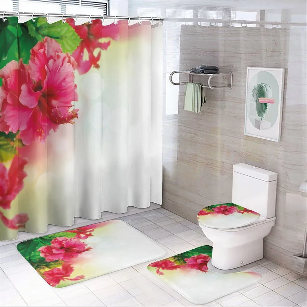 Fragrance Blossoms Garden — 4-Piece Bathroom Set preview