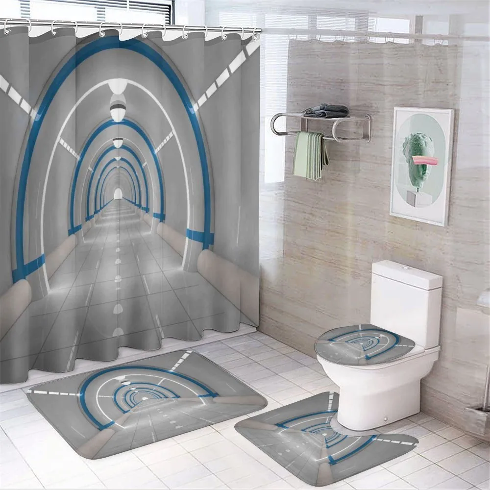 Galaxy Spaceflight — 4-Piece Bathroom Set preview