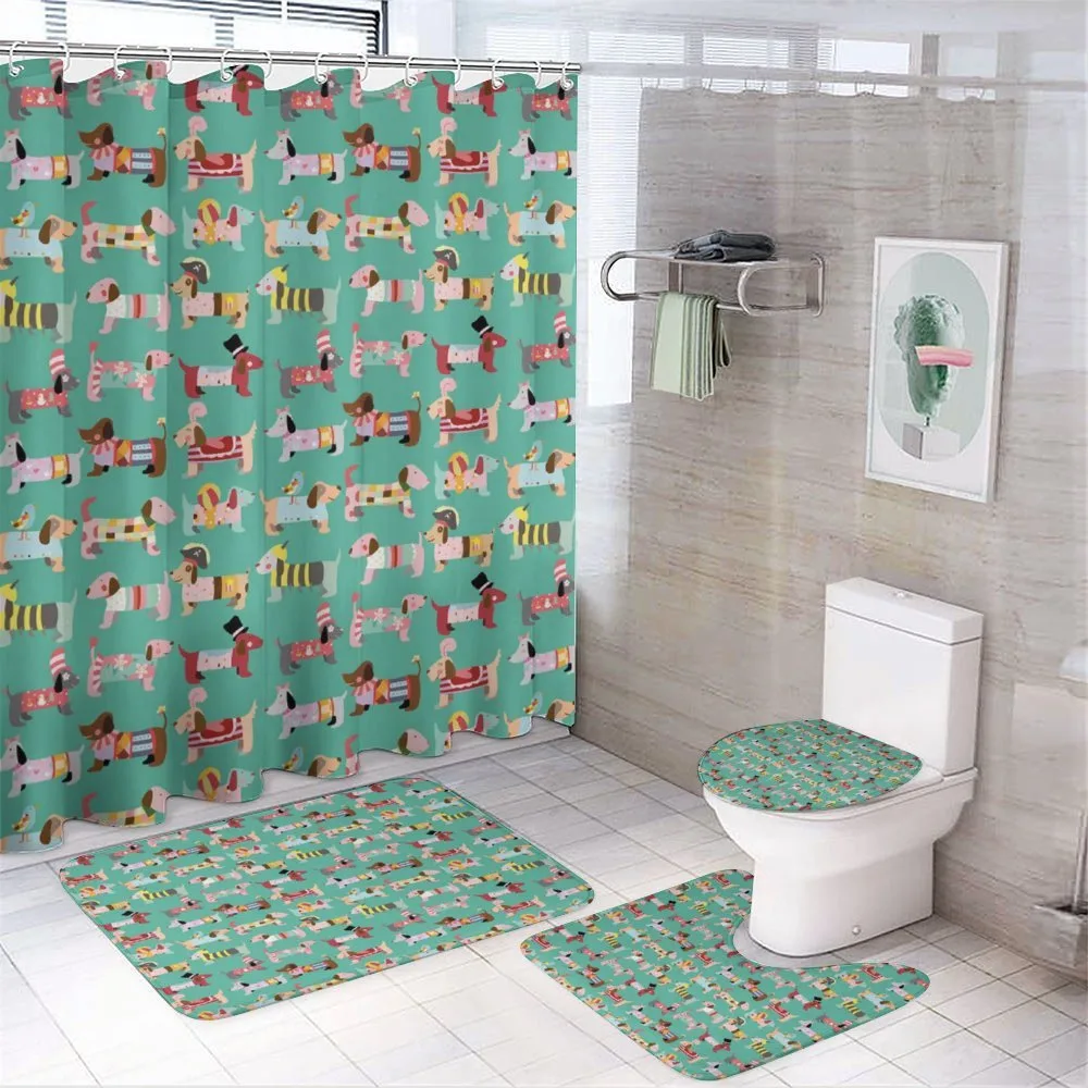 Abstract Dress — 4-Piece Bathroom Set preview