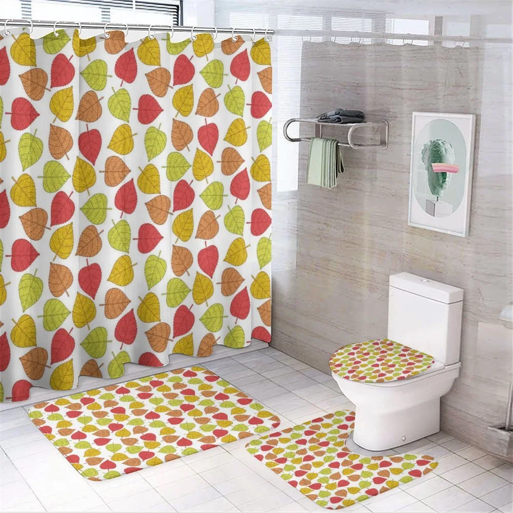 Foliage Nature Theme Art — 4-Piece Bathroom Set preview