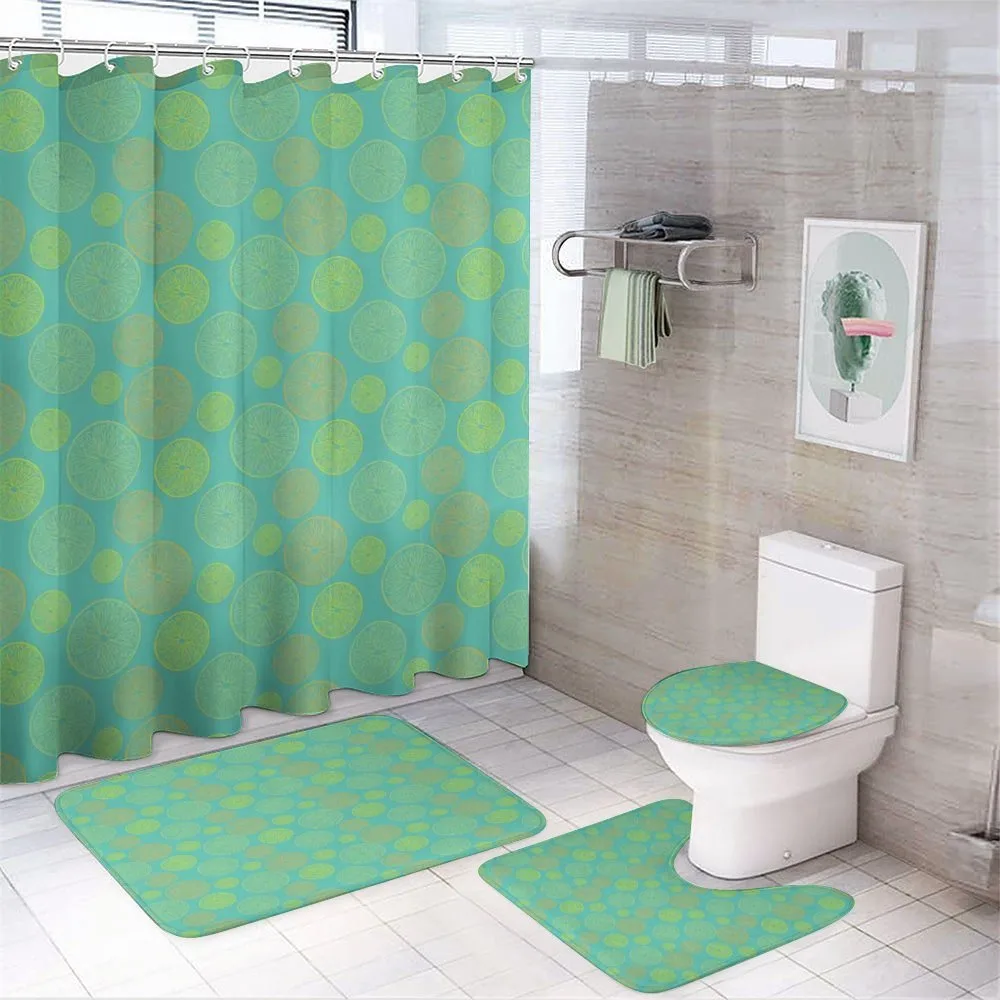 Shape Section Grapefruit — 4-Piece Bathroom Set preview