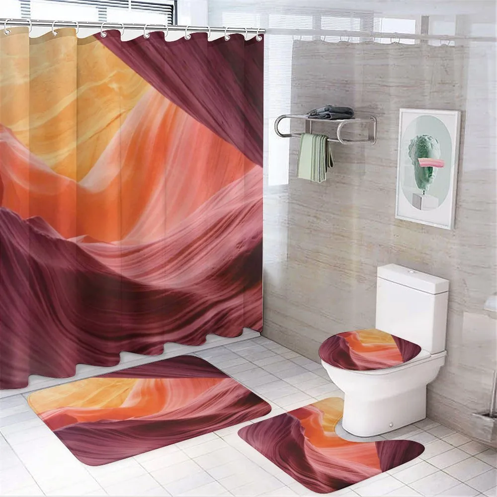 Grand Canyon Scenery 4-Piece Bathroom Set product video