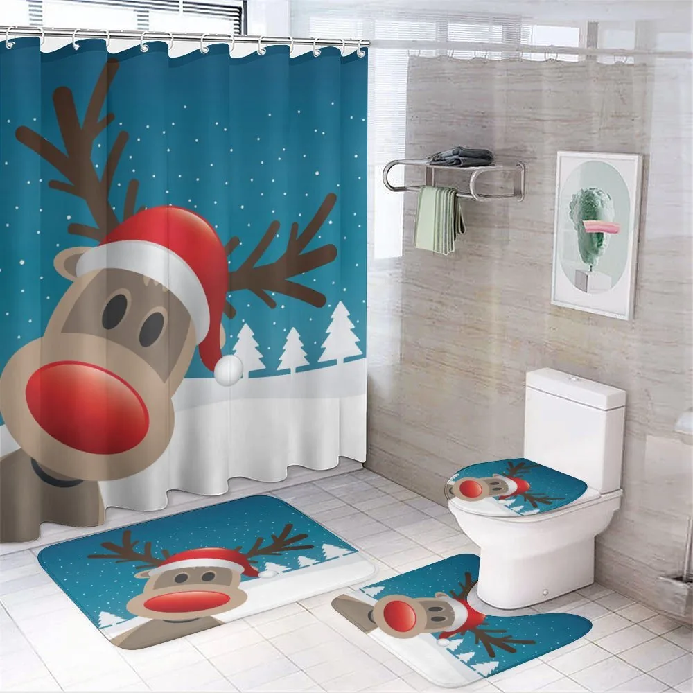 Noel Fun Nursery Cartoon — 4-Piece Bathroom Set preview