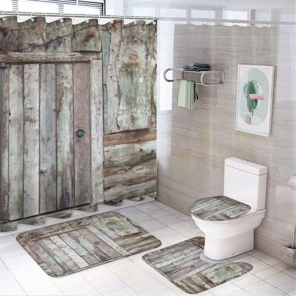 Old Barn Door Cottage — 4-Piece Bathroom Set preview