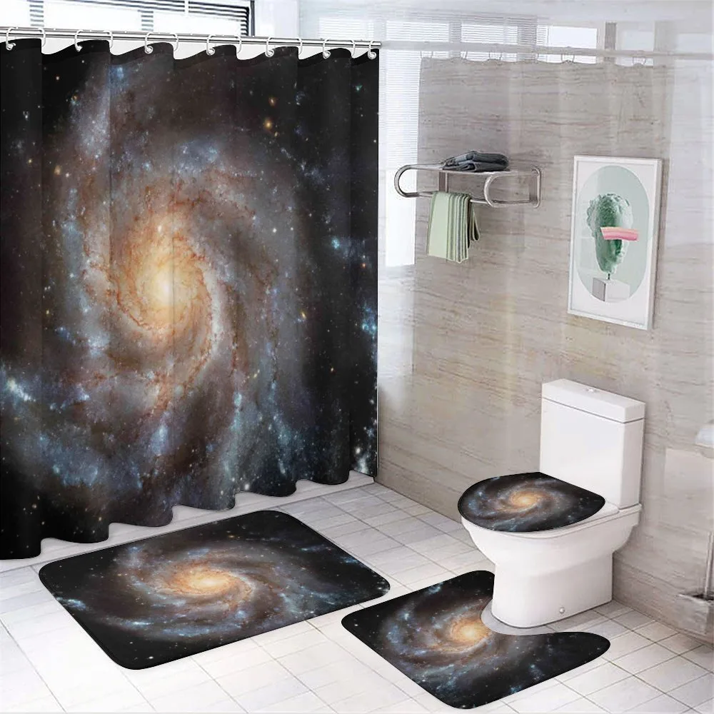 Star Disc in Huge Space — 4-Piece Bathroom Set preview