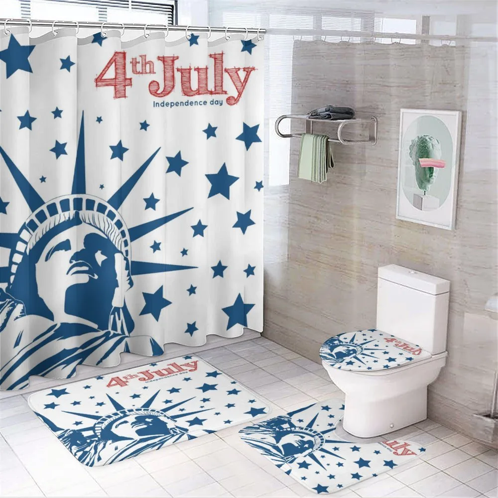 Independence Theme — 4-Piece Bathroom Set preview