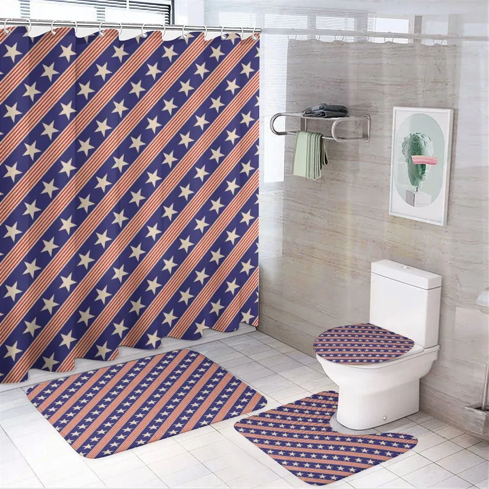 Patriot Star — 4-Piece Bathroom Set preview