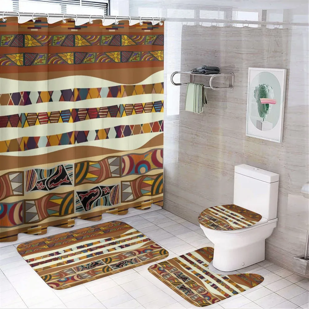 Boho Folk — 4-Piece Bathroom Set preview