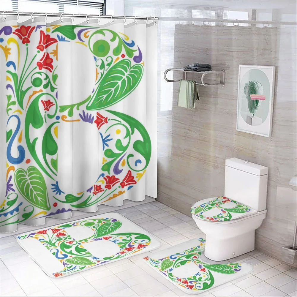 Capital B Spring Herbs 4-Piece Bathroom Set product video