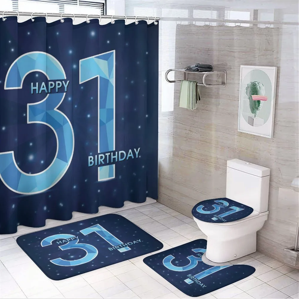 Modern Birthday 4-Piece Bathroom Set product video