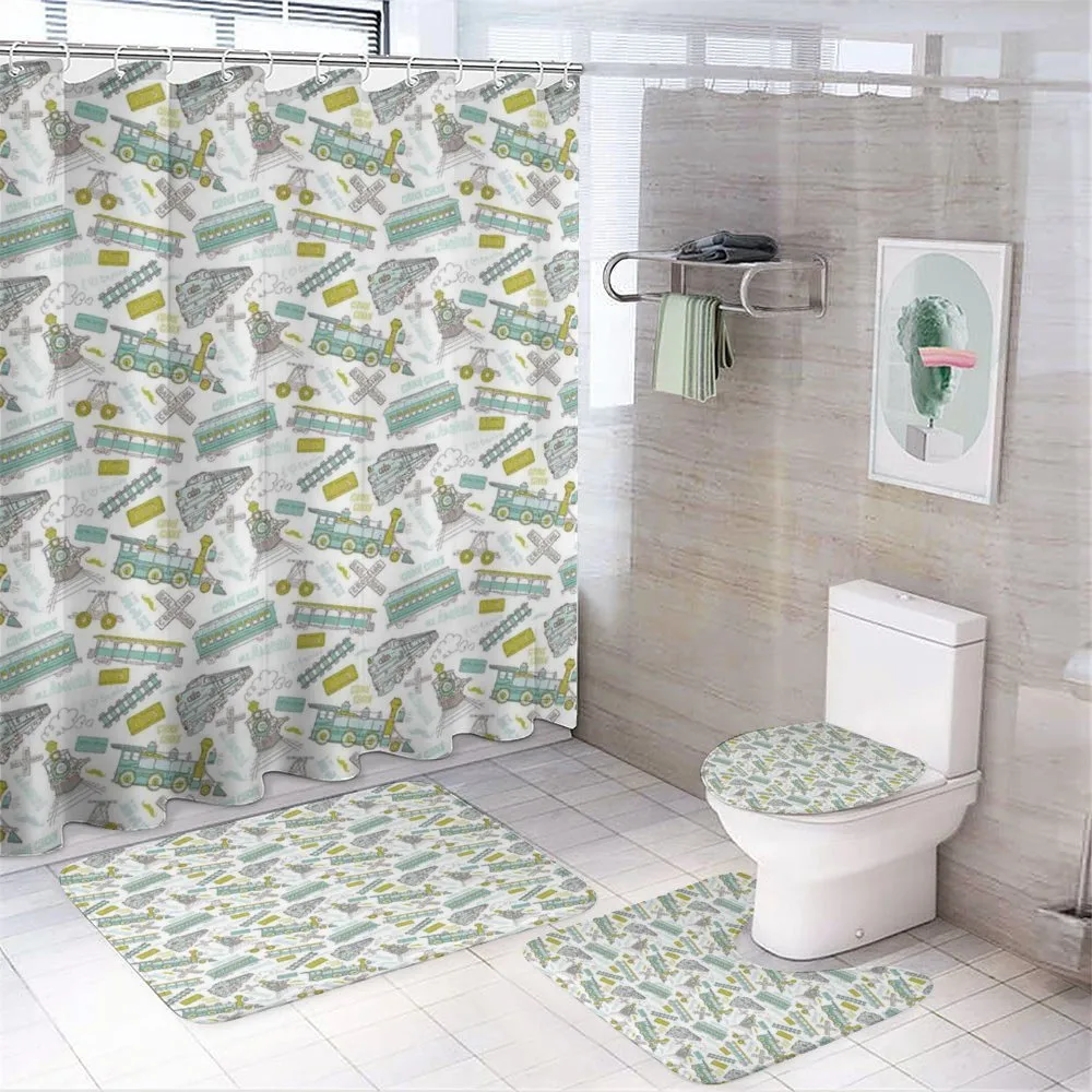 Childish Train — 4-Piece Bathroom Set preview