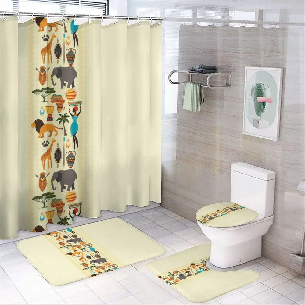Historic Border — 4-Piece Bathroom Set preview