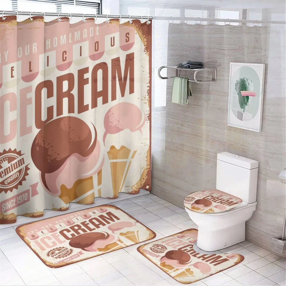 Retro Pop Art — 4-Piece Bathroom Set preview