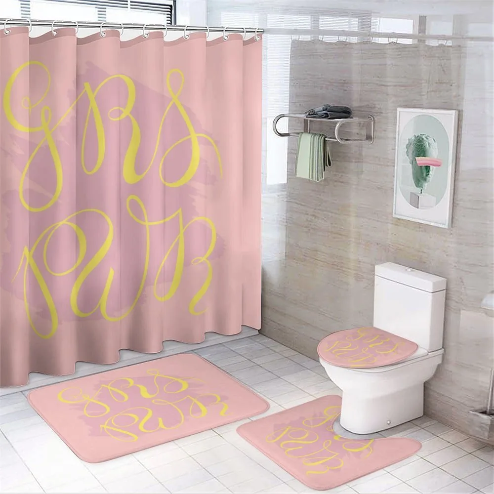 Girl Power for Campaign — 4-Piece Bathroom Set preview