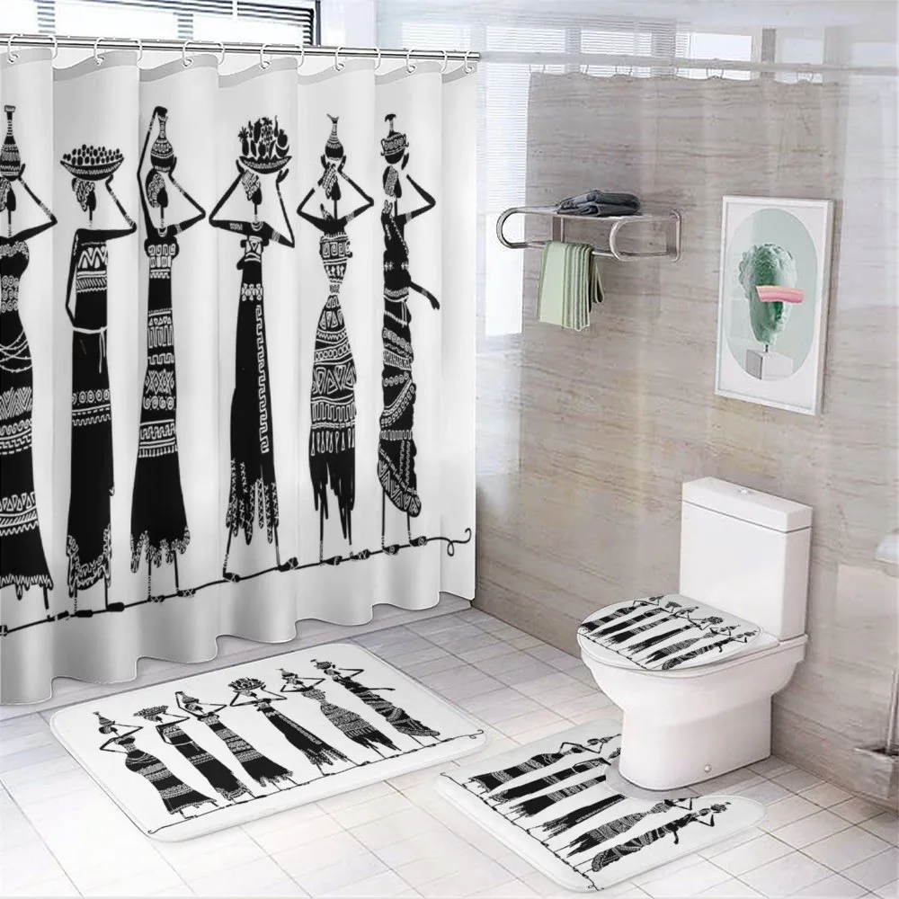 Women Jugs Dress — 4-Piece Bathroom Set preview