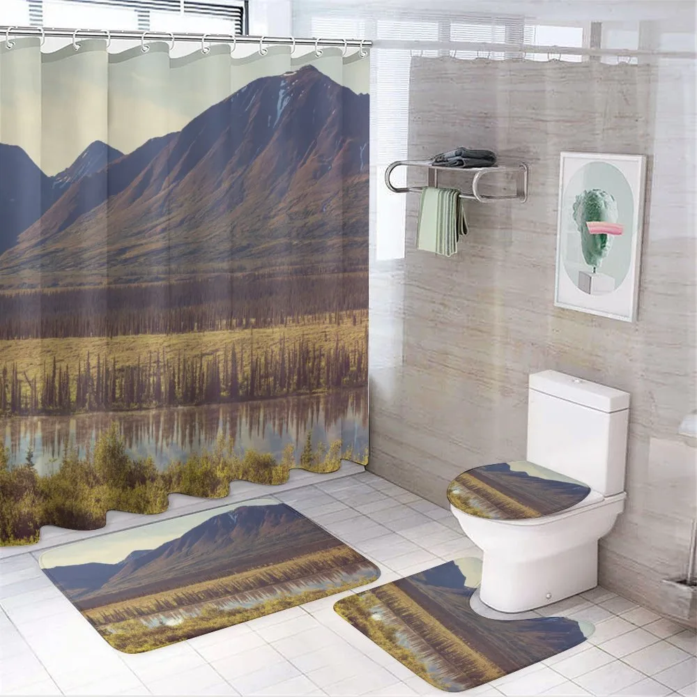 Idyllic Rustic Photo — 4-Piece Bathroom Set preview
