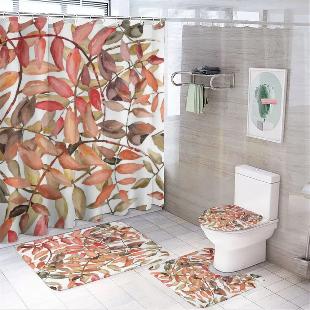Northwoods Falling Leaf — 4-Piece Bathroom Set preview