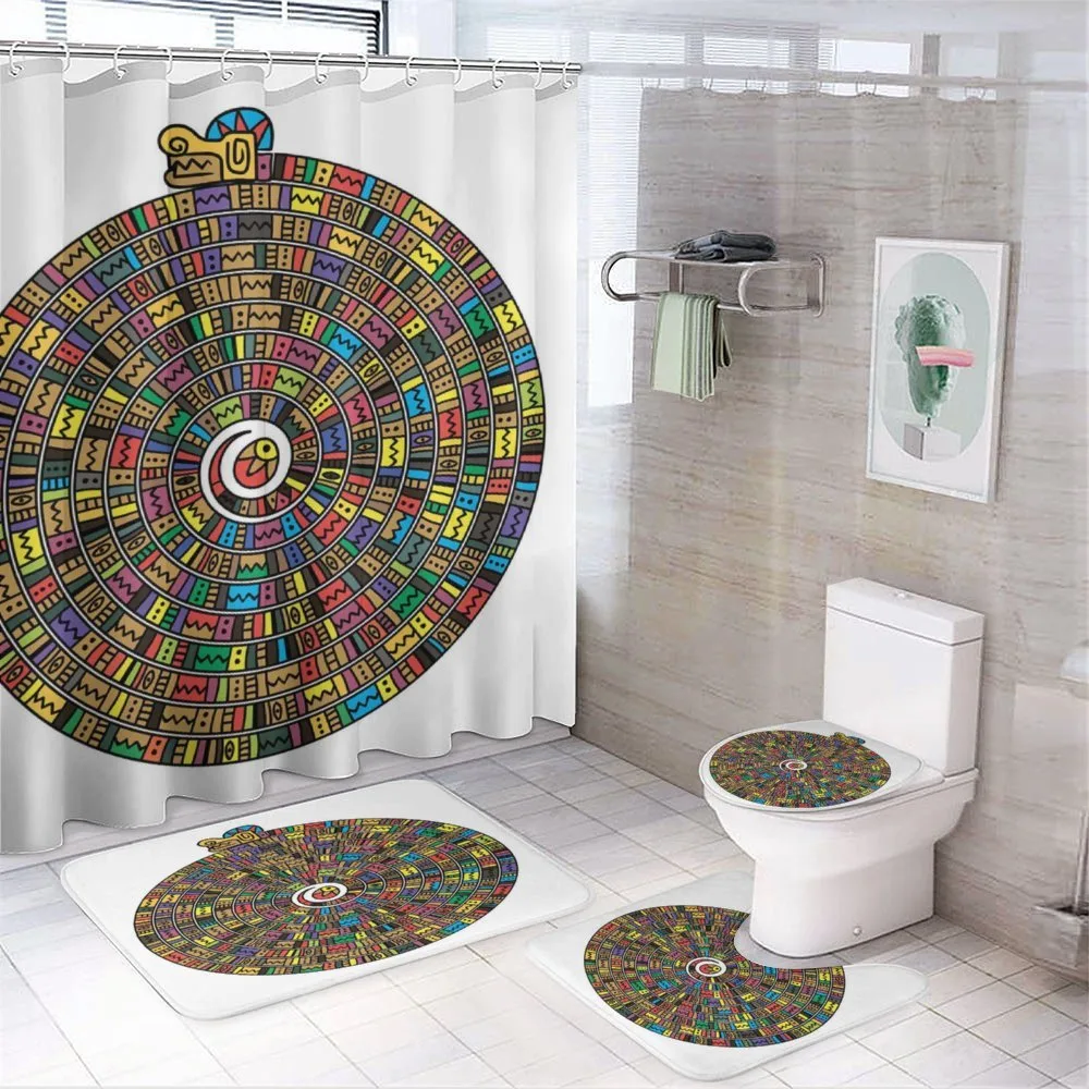 Old Mexican Kingdom Snake — 4-Piece Bathroom Set preview