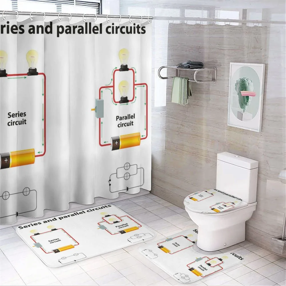 Parallel Circuts — 4-Piece Bathroom Set preview