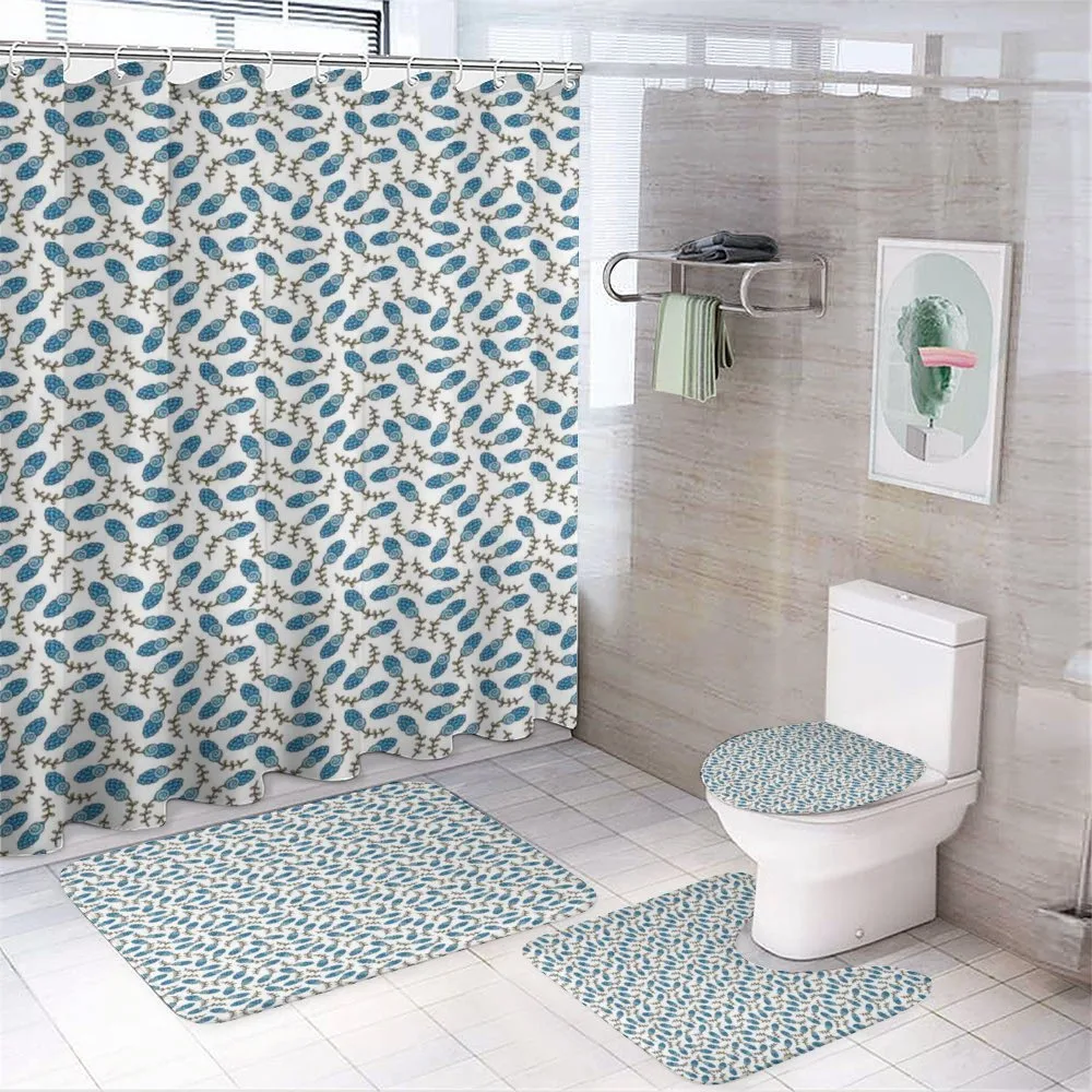 Rustic Country Spring — 4-Piece Bathroom Set preview