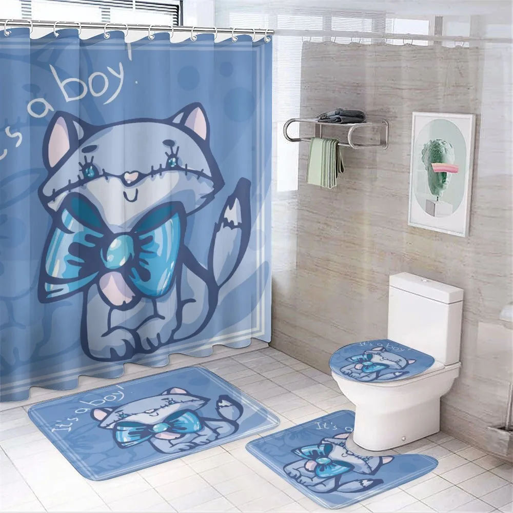 Bow Tie Its Boy — 4-Piece Bathroom Set preview