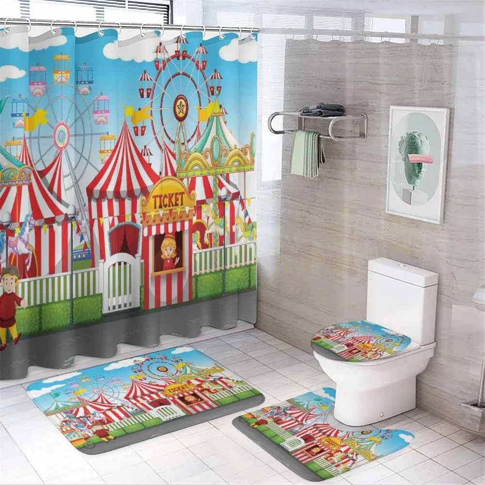 Carnival Many Rides — 4-Piece Bathroom Set preview