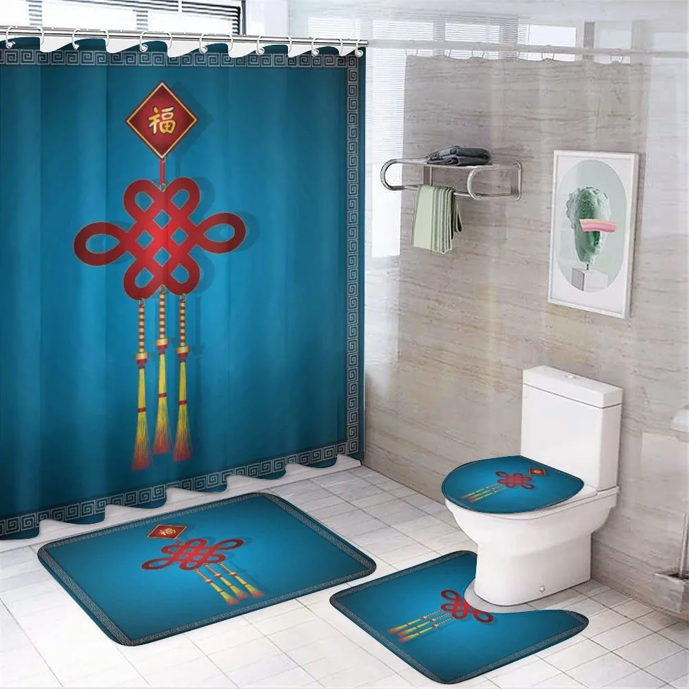 Hanging Knot — 4-Piece Bathroom Set preview
