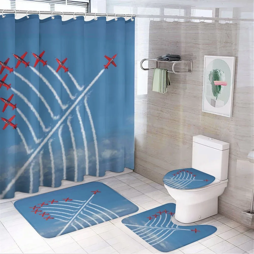 Little Show Planes — 4-Piece Bathroom Set preview