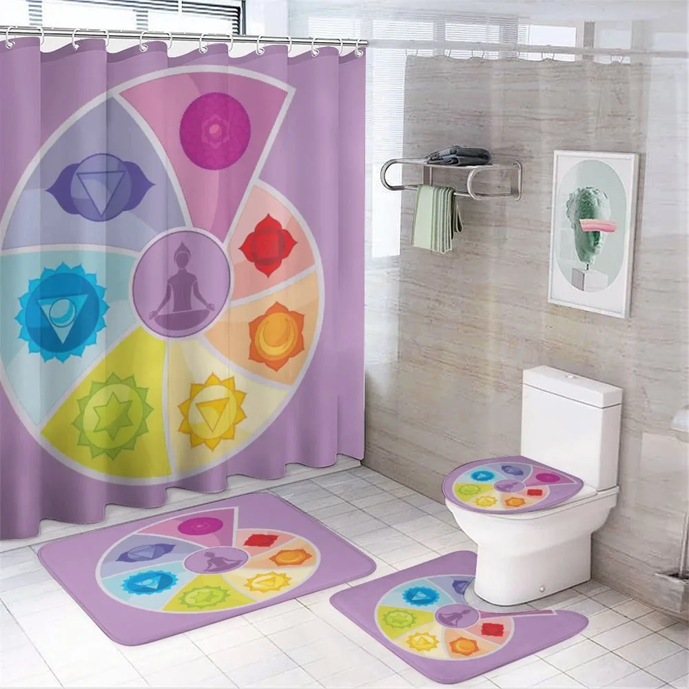 Partitioned Snail Shell — 4-Piece Bathroom Set preview