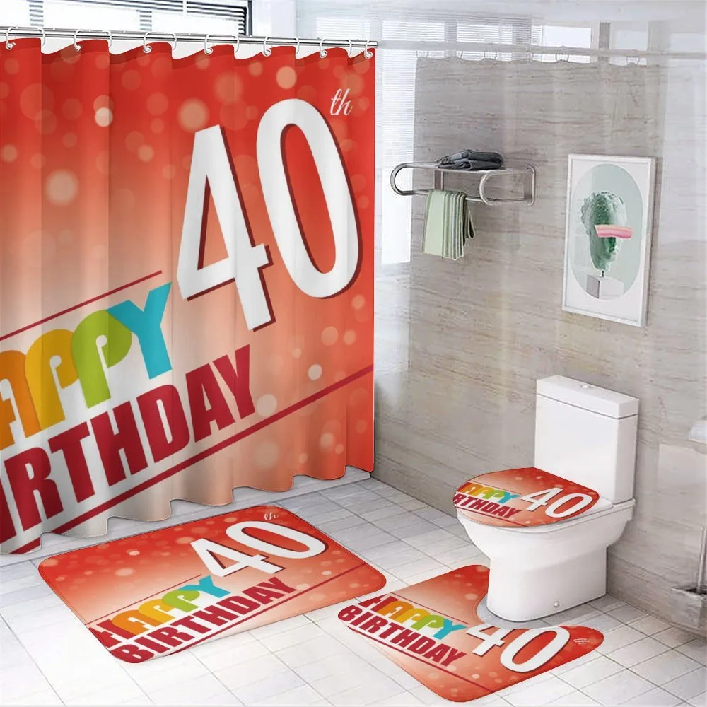 Retro Invitation 4-Piece Bathroom Set product video