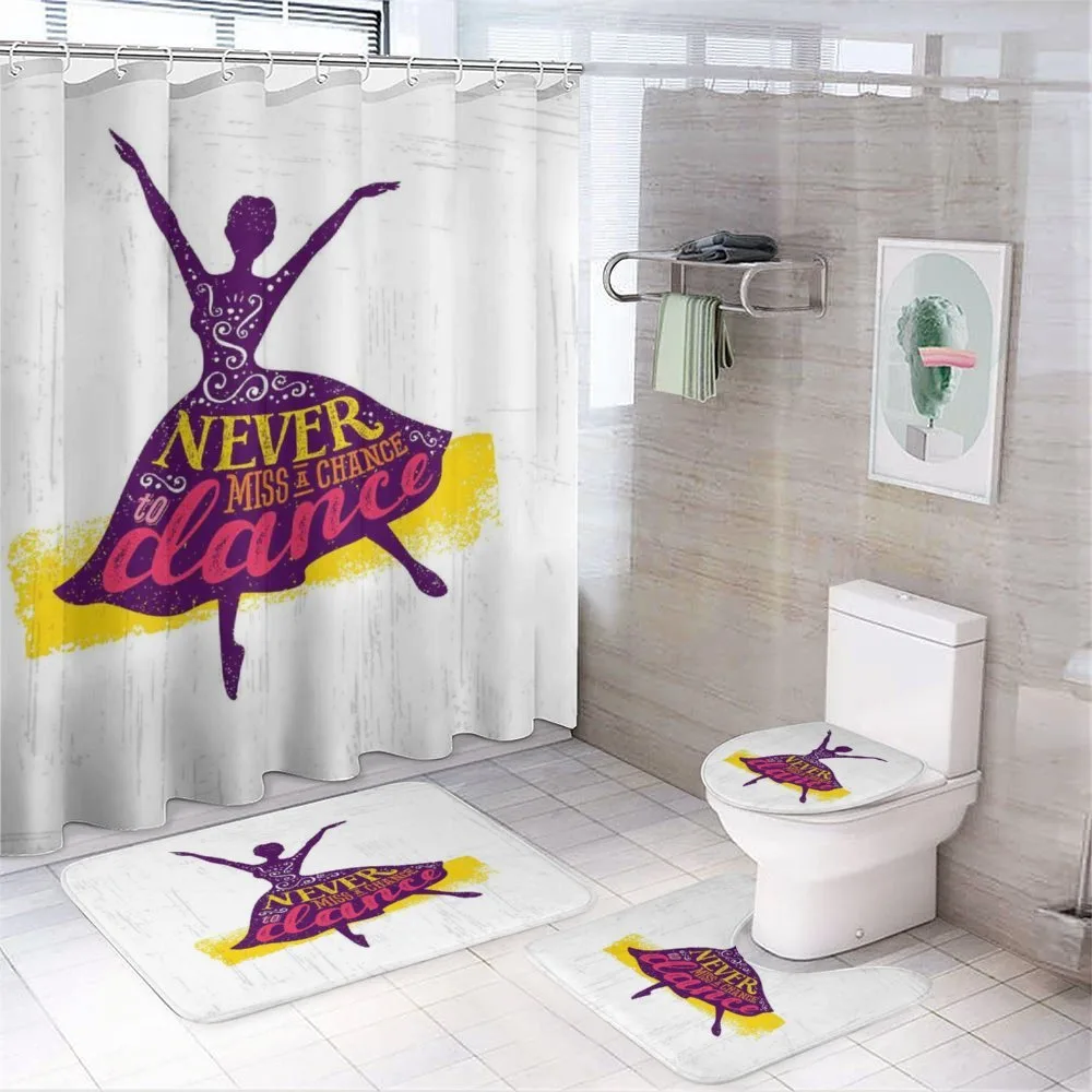 Female Dancer — 4-Piece Bathroom Set preview